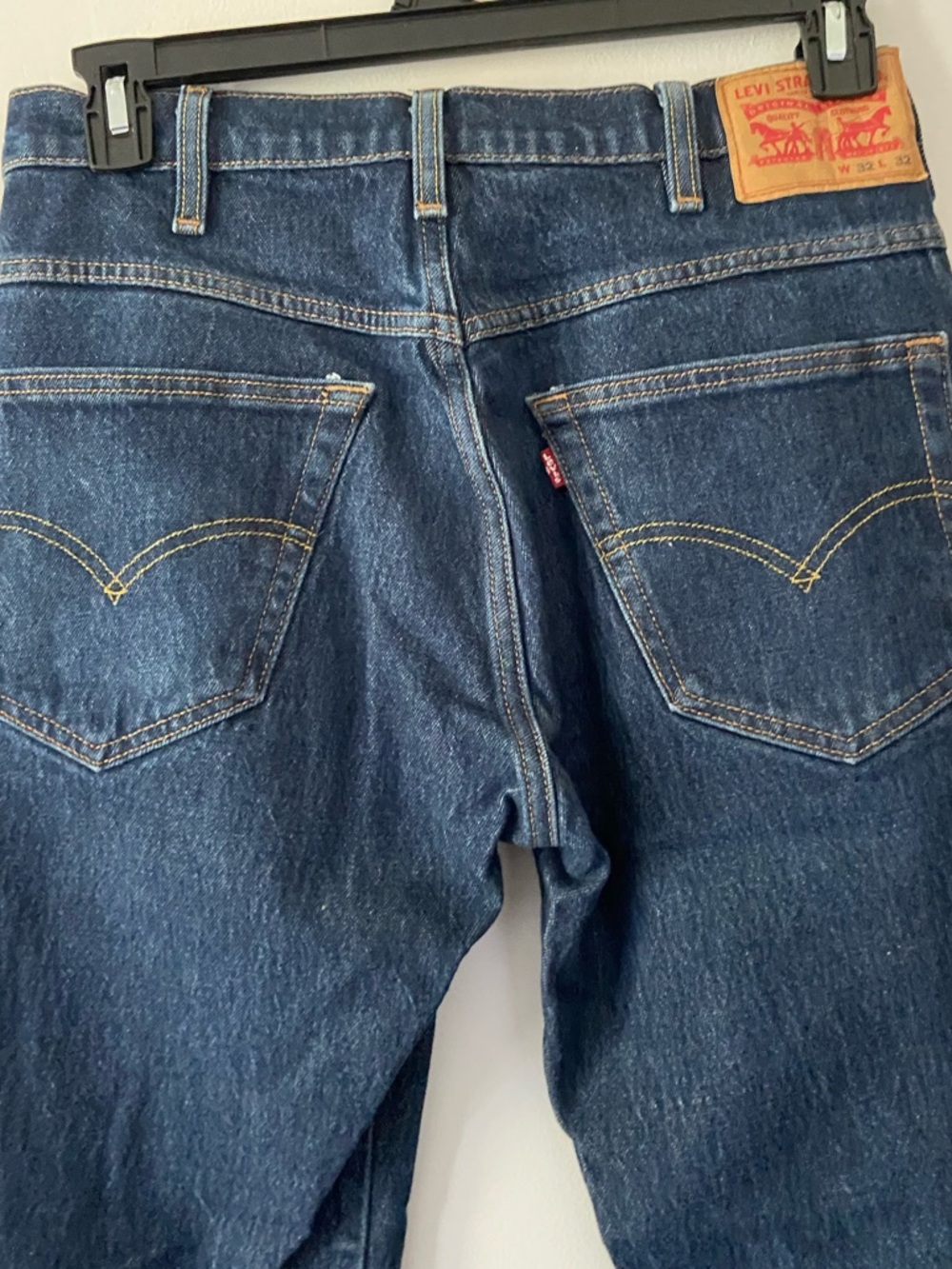 Levi's Men's 550 Relaxed Mid Rise Relaxed Fit Tapered Leg Jeans 32X32 - Picture 7 of 11